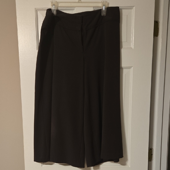 LB Wide-Leg Gauchos Dark brown - Picture 1 of 6